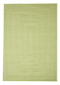 Braid zöld kültéri szőnyeg, 133 x 190 cm - Floorita