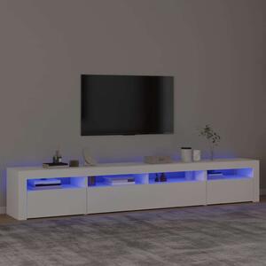 VidaXL LED TV Szekrény - Fehér - 240cm