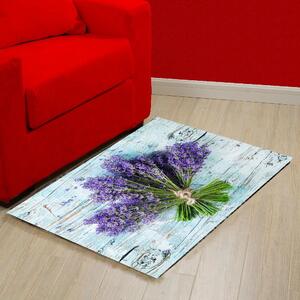 Lavender vinil szőnyeg, 52 x 75 cm