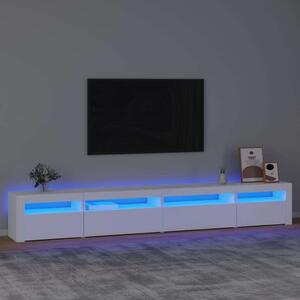 VidaXL LED TV Szekrény - Fehér - 270cm