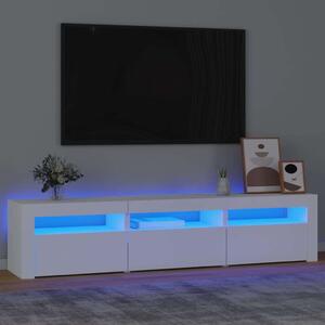 VidaXL LED TV Szekrény - Fehér - 180 cm