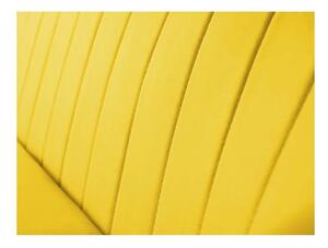 Sardaigne sárga bársony kanapé, 188 cm - Mazzini Sofas