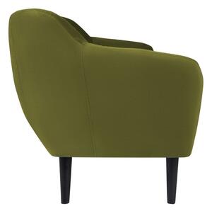 Toscane zöld bársony kanapé, 188 cm - Mazzini Sofas