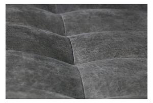 Rodeo fekete kanapé, újrahasznosított bőrből, 277 cm - BePureHome