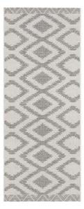 Isle szürke-krémszínű kültéri szőnyeg, 70 x 200 cm - NORTHRUGS