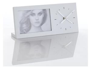 Lilly asztali óra fényképtartóval, 12 x 29 x 5,5 cm - Tomasucci