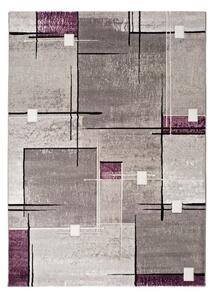 Detroit szürke-lila szőnyeg, 160 x 230 cm - Universal