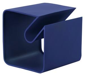 Jotex KUROW kék fém tárolóasztal 40 x 40 cm