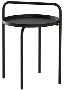 Jotex Fekete fém tárolóasztal BLEKET 42 cm