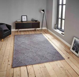 Hong Kong Puro szürke szőnyeg, 150 x 230 cm - Think Rugs