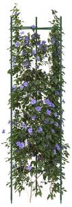 2 db acél és PP paradicsom ketrec 116 cm