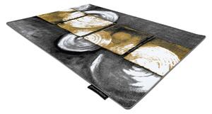 INTERO PHONO 3D szőnyeg Négyzetek arany