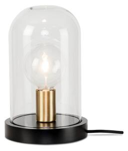Fekete asztali lámpa üveg búrával (magasság 30 cm) Seattle – it's about RoMi