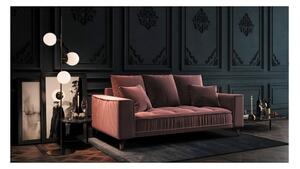 Chloe sötét rózsaszín kanapé, 204 cm - devichy