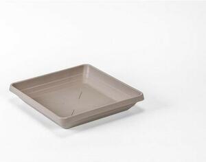 Plastia virágcserép Lotus 60 x 60, világosszürke