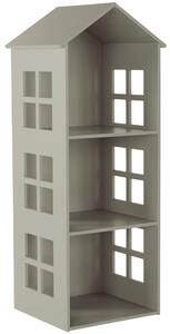 Jotex Szürke lakkozott gyermek könyvespolc SEVILLA 117 x 47 cm