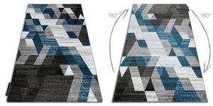 INTERO TECHNIC 3D szőnyeg gyémánt háromszögek kék