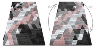 INTERO TECHNIC 3D szőnyeg gyémánt háromszögek rózsaszín