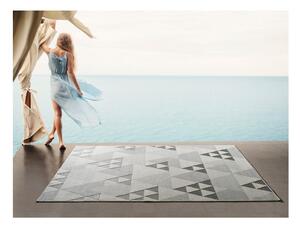 Clhoe Triangles bézs szőnyeg, 160 x 230 cm - Universal