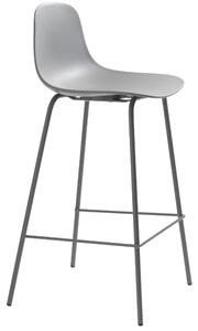 Szürke műanyag bárszék Unique Furniture Whitby 67,5 cm
