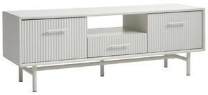 Szürke lakkozott TV-állvány Unique Furniture Palma 140 x 45 cm