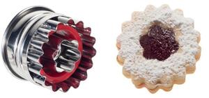 Westmark Linzer süti kivágó Virág , 5 cm