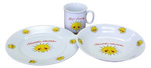 Thun 3 darabos gyermek étkezőgarnitúra Sunshine