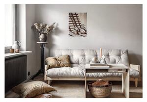 Indie Natural/Dark Grey sötétszürke kinyitható kanapé - Karup Design