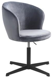 Szürke bársony konferenciaszék Unique Furniture Gain