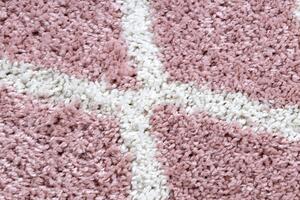 Szőnyeg, Futó szőnyegek BERBER TROIK rózsaszín - a konyhához és a folyosóra