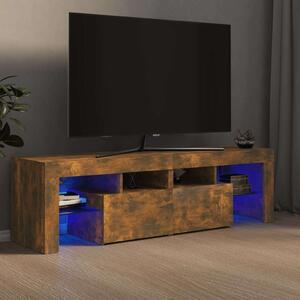 VidaXL TV-szekrény - Füstös Tölgy - 140cm