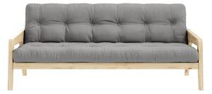 Grab szürke kinyitható kanapé 204 cm - Karup Design