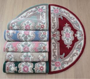 Aubusson bézs gyapjú szőnyeg, 67 x 127 cm - Flair Rugs