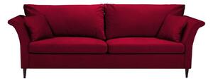 Pivoine piros kinyitható kanapé, ágyneműtartóval - Mazzini Sofas