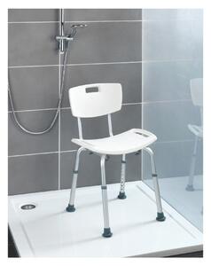 Stool With Back zuhanyszék háttámlával, 54 x 49 cm - Wenko