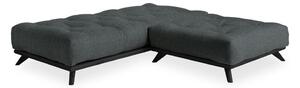 Senza Black/Slate Grey sötétszürke kanapé - Karup Design