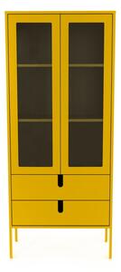Uno sárga vitrin, szélesség 76 cm - Tenzo