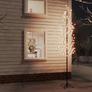 VidaXL LED-es cseresznyevirágfa 368 meleg fehér LED-del 300 cm