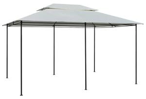 VidaXL fehér kerti pavilon függönyökkel 4 x 3 m