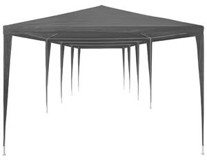 VidaXL antracitszürke PE rendezvénysátor 3 x 12 m