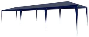 VidaXL kék PE rendezvénysátor 3 x 9 m