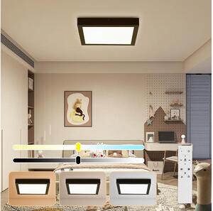 Brilagi Brilagi-LED Dimmelhető fürdőszobai lámpa FRAME SMART LED/24W/230V IP44 fekete + távirányító BG0706