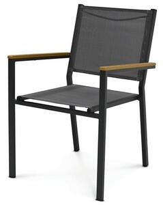 Autronic kerti szék szürke fém AZC-L1303 GREY