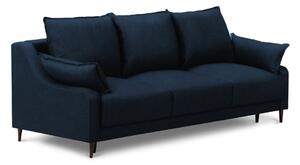 Ancolie kék kinyitható kanapé tárolóhellyel, 215 cm - Mazzini Sofas