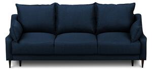 Ancolie kék kihúzható kanapé ágyneműtartóval, 215 cm - Mazzini Sofas