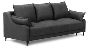 Ancolie sötétszürke kinyitható kanapé tárolóhellyel, 215 cm - Mazzini Sofas