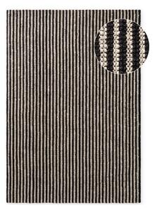 Fekete kézi szövésű juta szőnyeg 160x230 cm Harvest Ebony – Elle Decoration