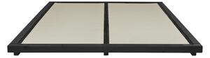 Dock Comfort Mat Black/Black borovi fenyőfa franciaágy matraccal és tatamival, 140 x 200 cm - Karup Design