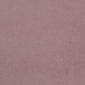 KONDELA Ágy, rózsaszín/króm arany matt, 160x200, KAISA