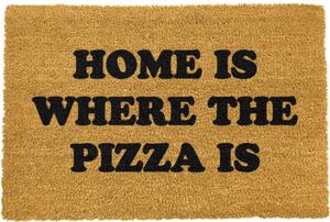 Home Is Where the Pizza Is lábtörlő, 40 x 60 cm - Artsy Doormats